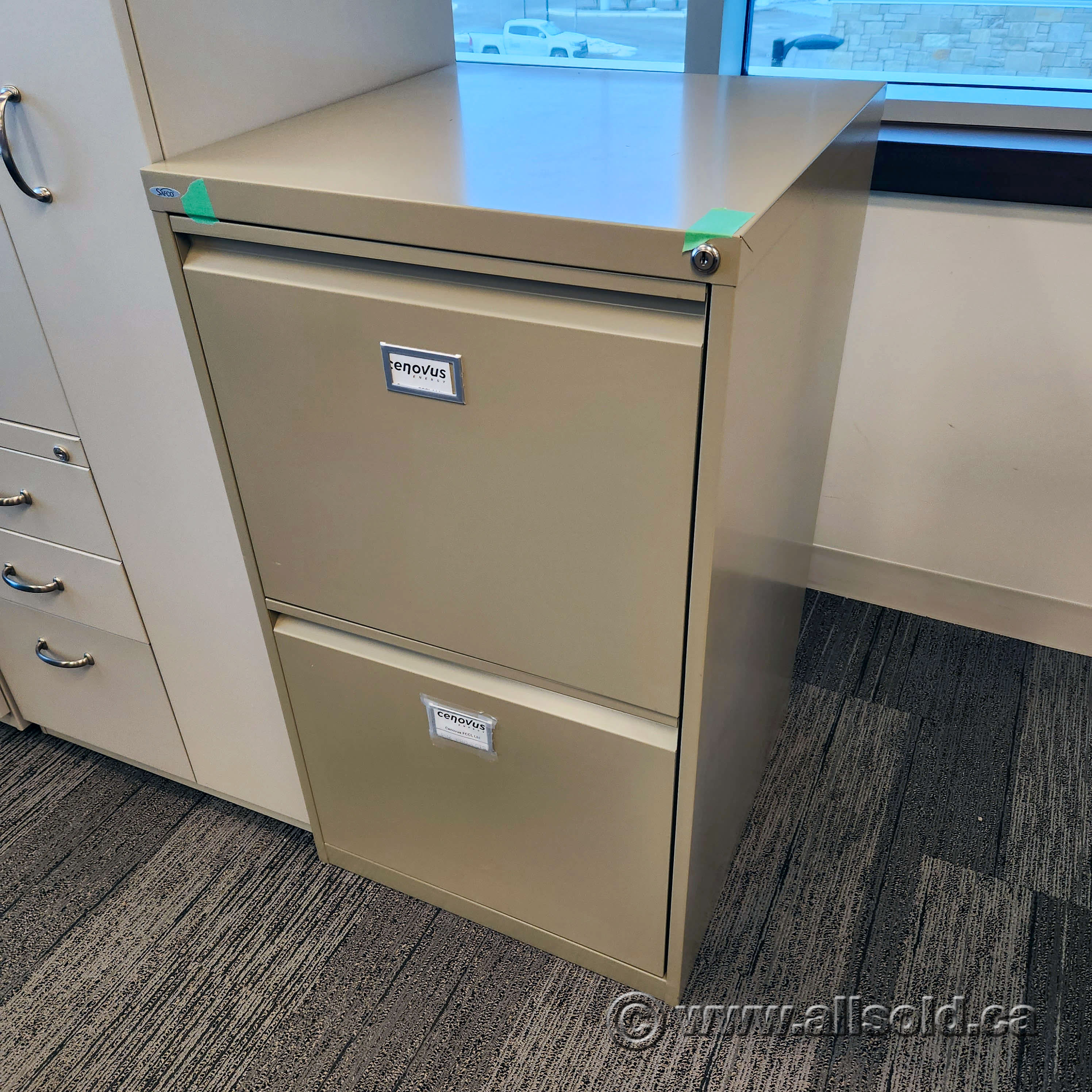 Safco 2 Drawer Vertical File Large Format 11x17 Allsold.ca